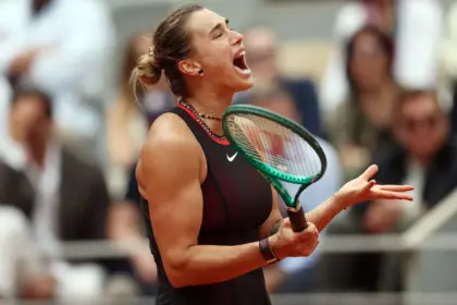 Saját bevallása szerint mély gödörbe került Arina Szabalenka (Fotó: Getty Images)