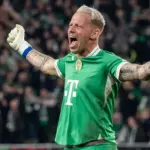 Gróf Dávid kereken 50 mérkőzésen védte a Ferencváros kapuját (Fotó: Árvai Károly)
